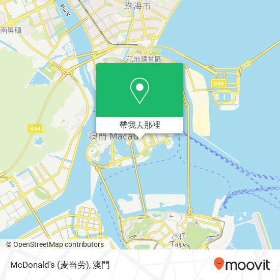 McDonald's (麦当劳)地圖