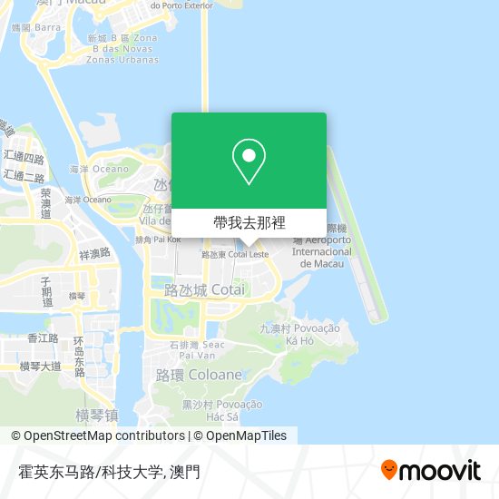 霍英东马路/科技大学地圖