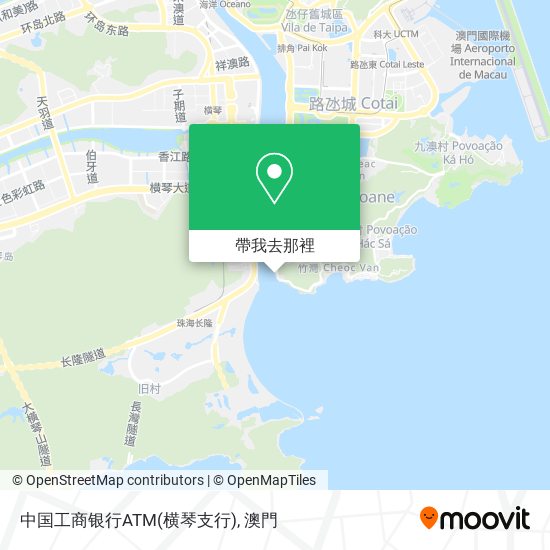 中国工商银行ATM(横琴支行)地圖