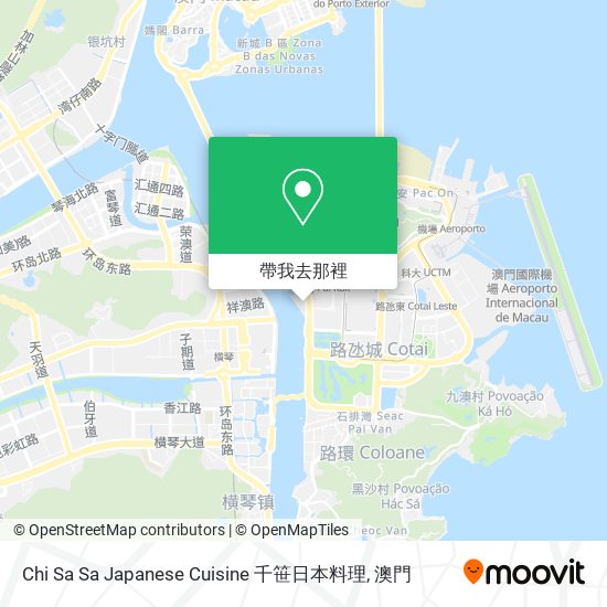 Chi Sa Sa Japanese Cuisine 千笹日本料理地圖
