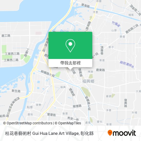 桂花巷藝術村 Gui Hua Lane Art Village地圖