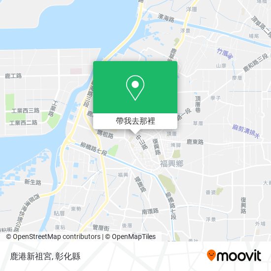 鹿港新祖宮地圖