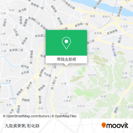 九龍廣東粥地圖