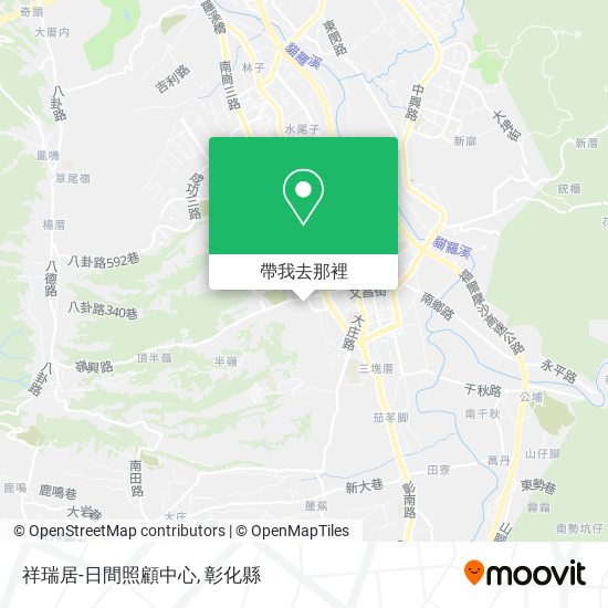 祥瑞居-日間照顧中心地圖