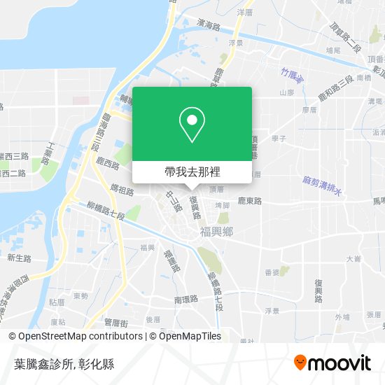 葉騰鑫診所地圖
