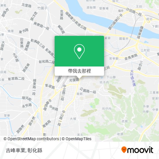 吉峰車業地圖