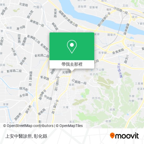 上安中醫診所地圖