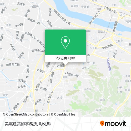 美惠建築師事務所地圖