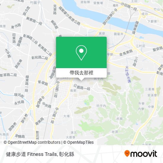 健康步道 Fitness Trails地圖