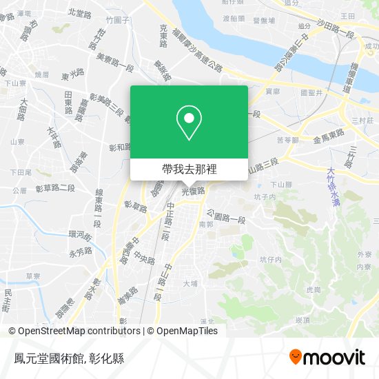 鳳元堂國術館地圖