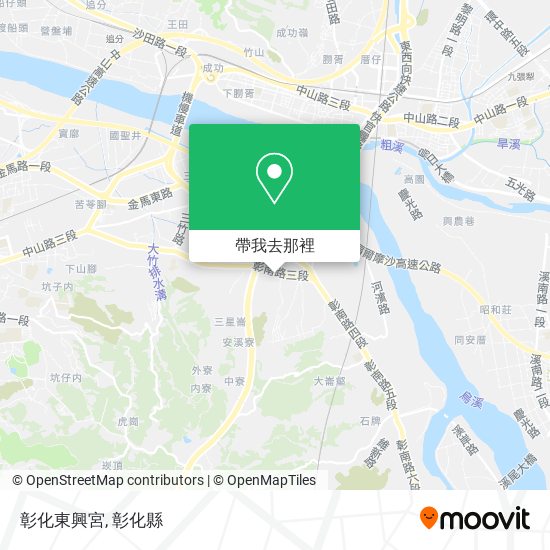 彰化東興宮地圖