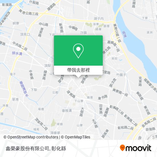 鑫榮豪股份有限公司地圖