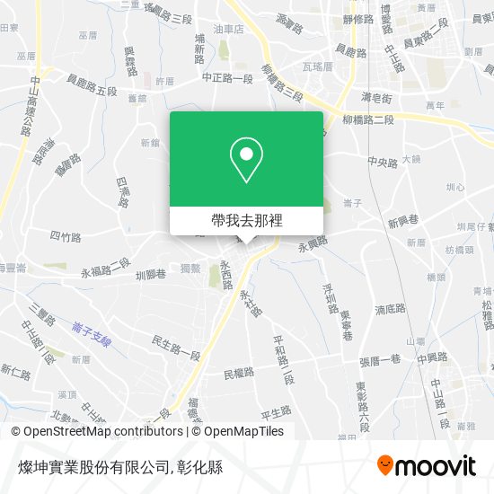 燦坤實業股份有限公司地圖