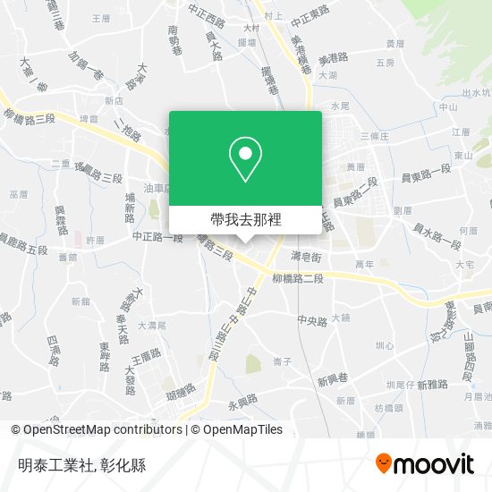 明泰工業社地圖