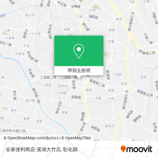 全家便利商店-溪湖大竹店地圖