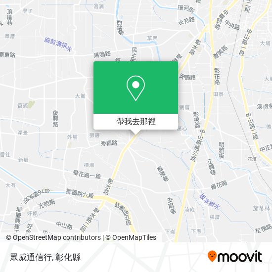 眾威通信行地圖