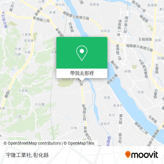 宇隆工業社地圖