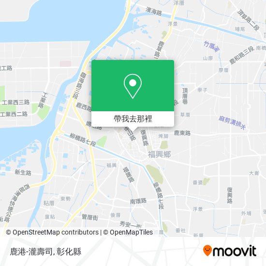 鹿港-瀧壽司地圖
