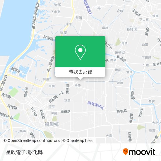 星欣電子地圖