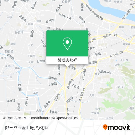 鄭玉成五金工廠地圖
