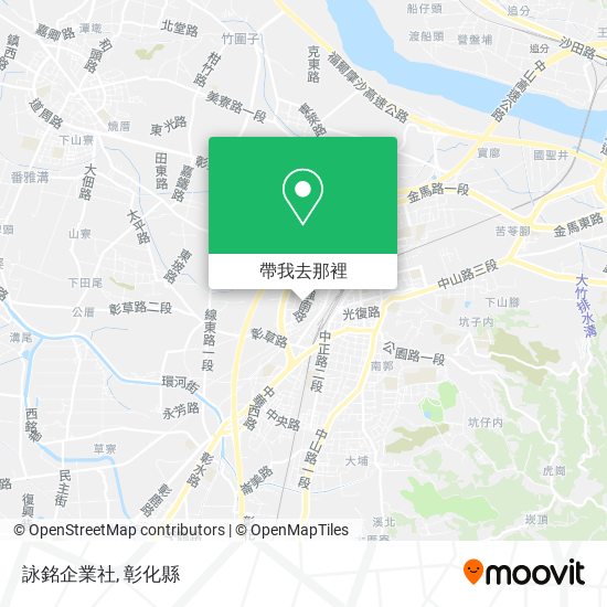 詠銘企業社地圖