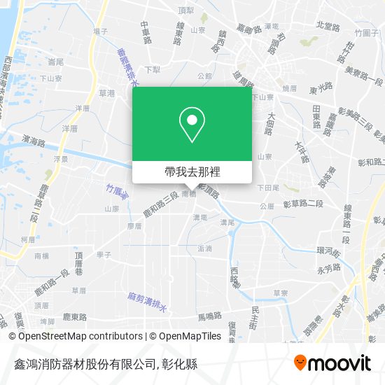 鑫鴻消防器材股份有限公司地圖