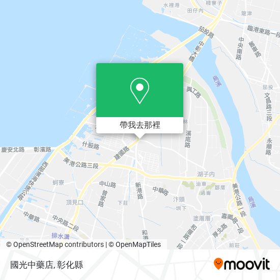 國光中藥店地圖