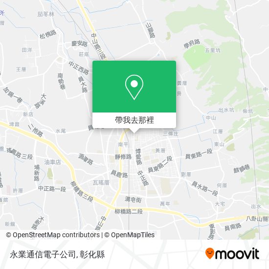 永業通信電子公司地圖