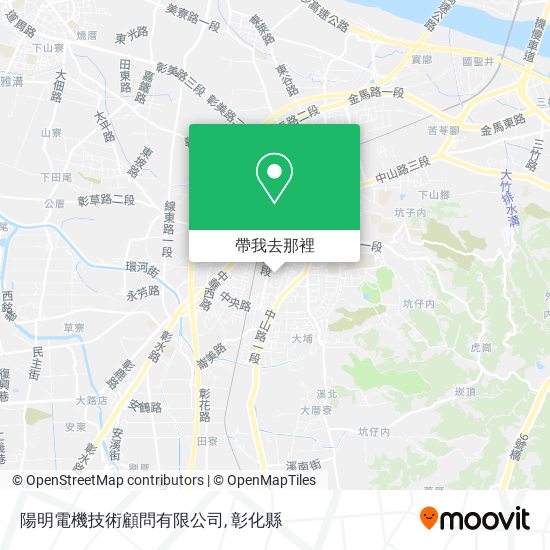 陽明電機技術顧問有限公司地圖
