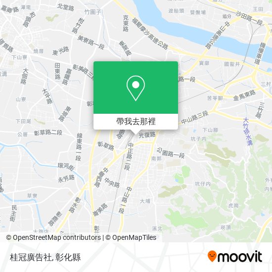 桂冠廣告社地圖