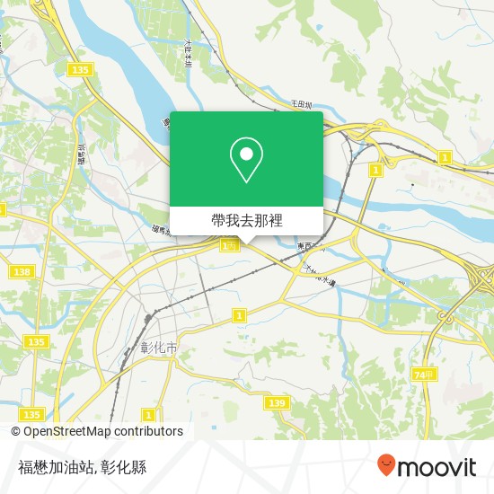 福懋加油站地圖
