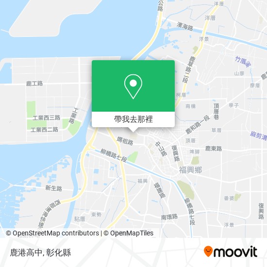 怎樣搭巴士去changhua的鹿港高中