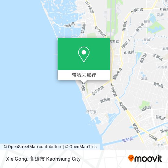 Xie Gong地圖