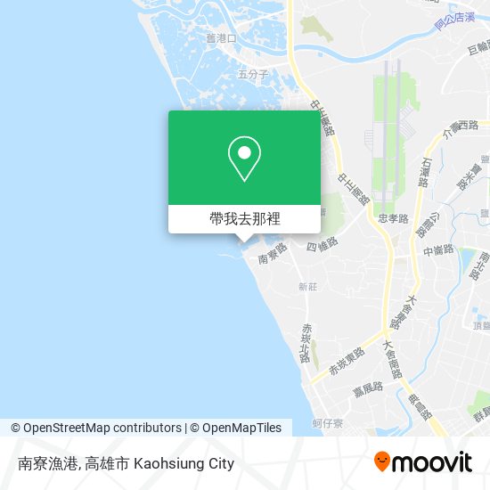 南寮漁港地圖