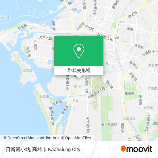 日新國小站地圖