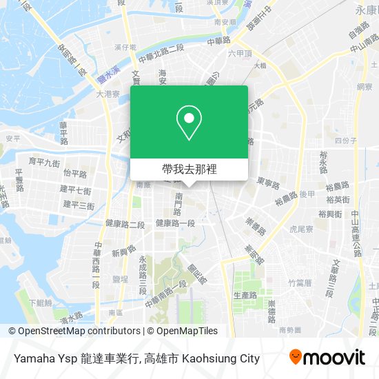 Yamaha Ysp 龍達車業行地圖