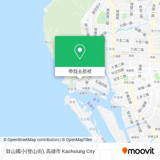 鼓山國小(登山街)地圖
