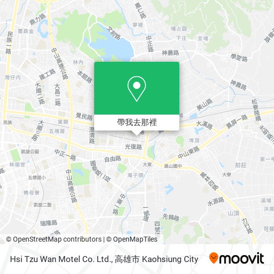 Hsi Tzu Wan Motel Co. Ltd.地圖