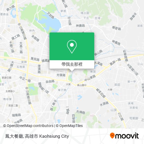 鳳大餐廳地圖