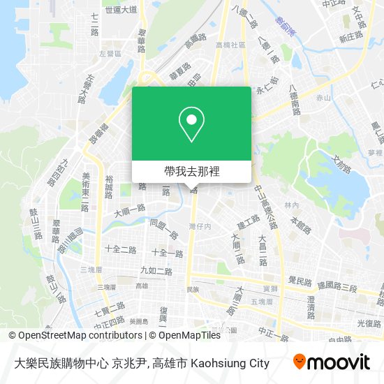 大樂民族購物中心 京兆尹地圖