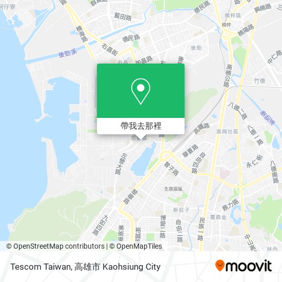 Tescom Taiwan地圖