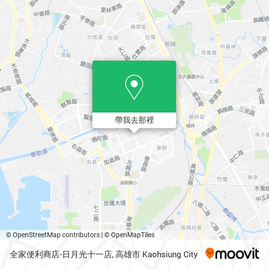 全家便利商店-日月光十一店地圖