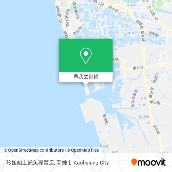 玲姐姐土魠魚專賣店地圖
