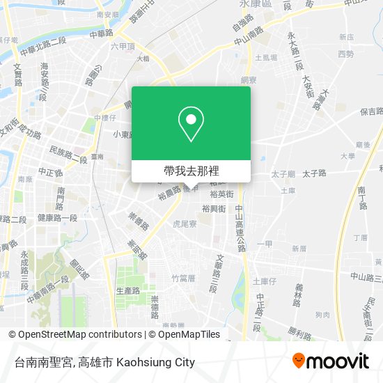 台南南聖宮地圖