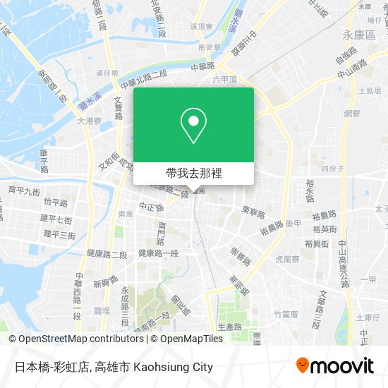 日本橋-彩虹店地圖