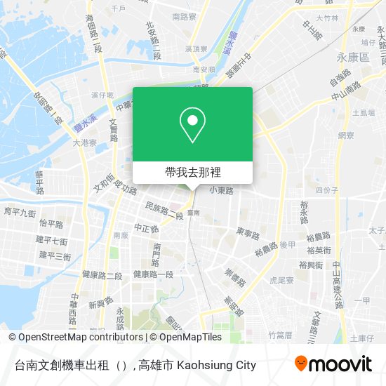 台南文創機車出租（）地圖