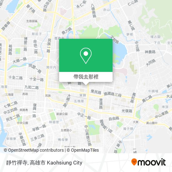 靜竹禪寺地圖
