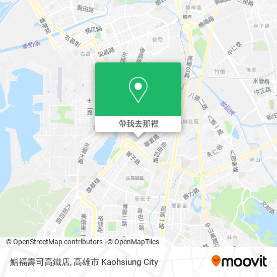 鮨福壽司高鐵店地圖