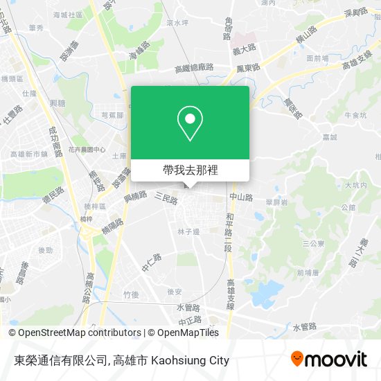 東榮通信有限公司地圖