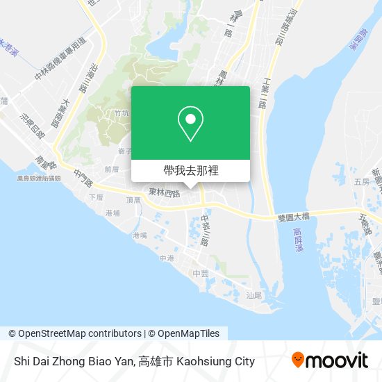 Shi Dai Zhong Biao Yan地圖